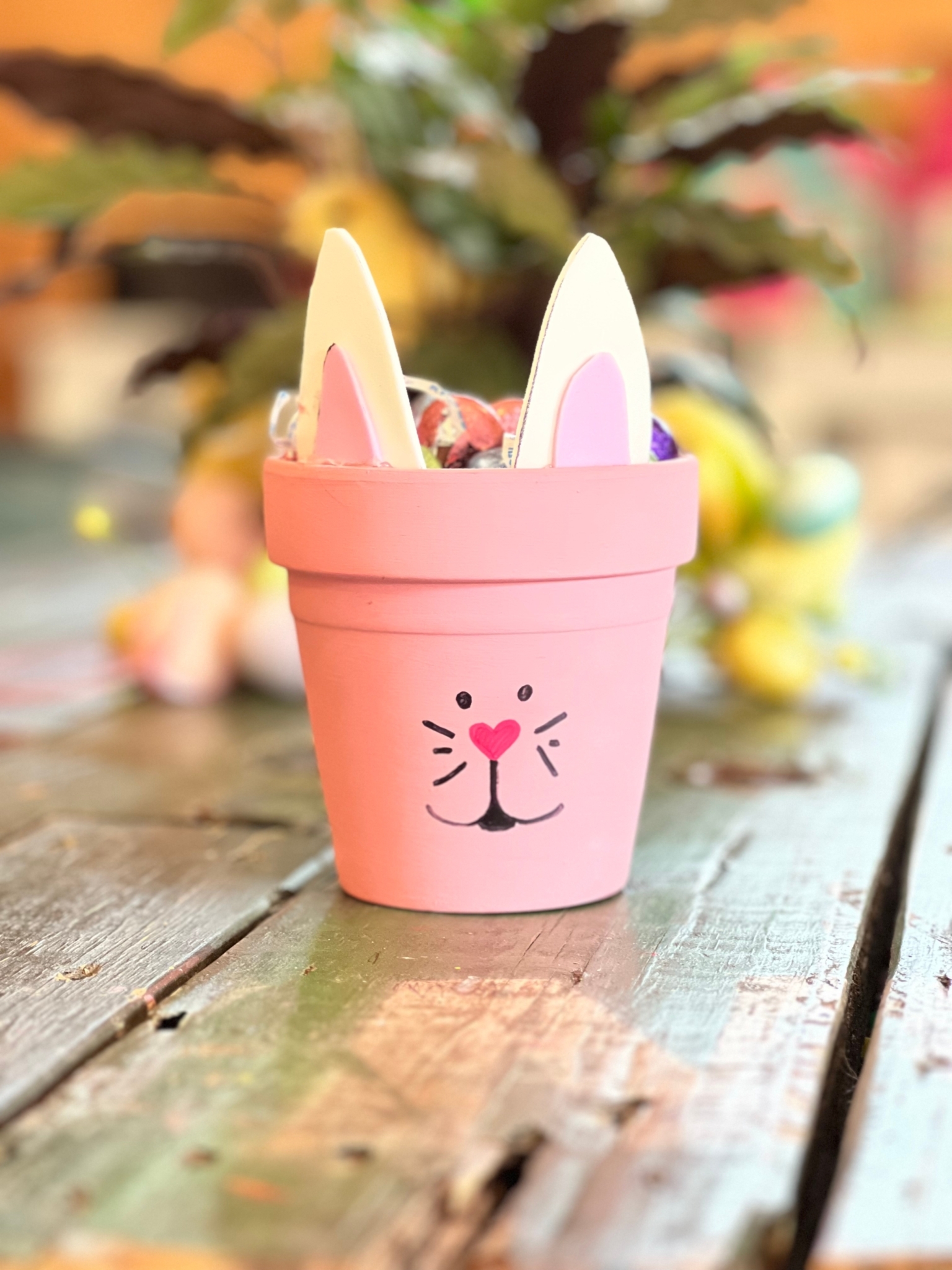Camp Blackberry Bunny Planter
