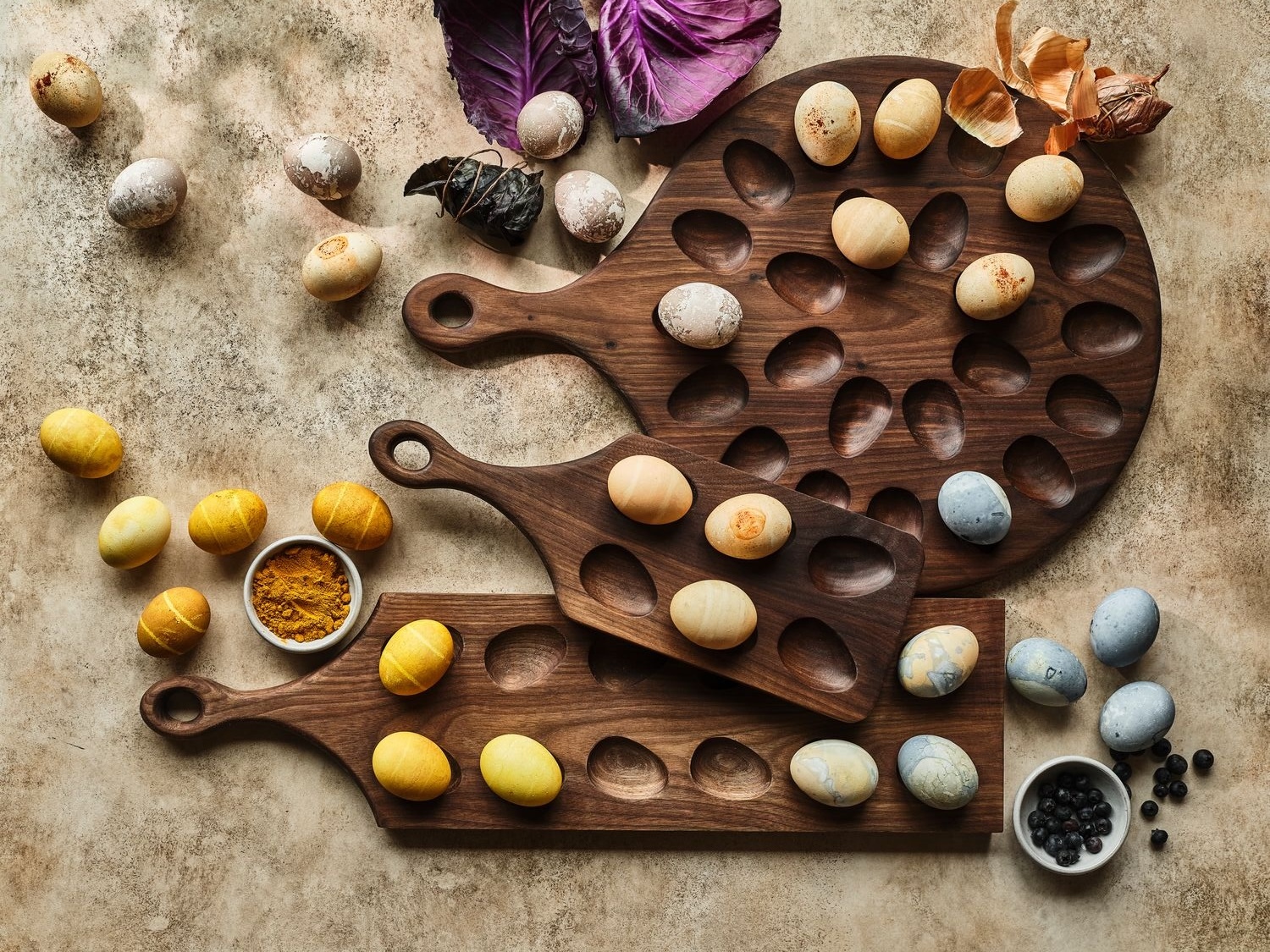 Eco-Friendly Egg Dyeing