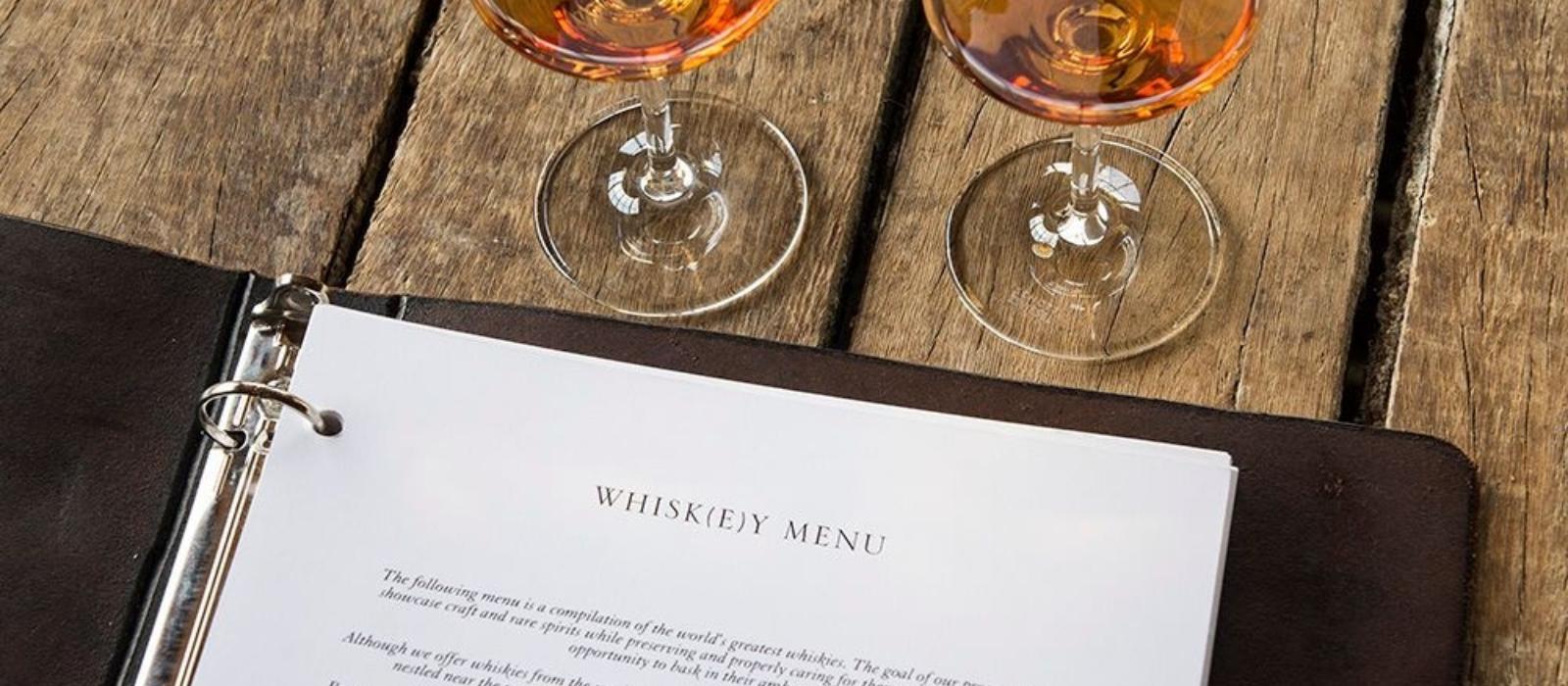 The Barn Bar Whiskey List