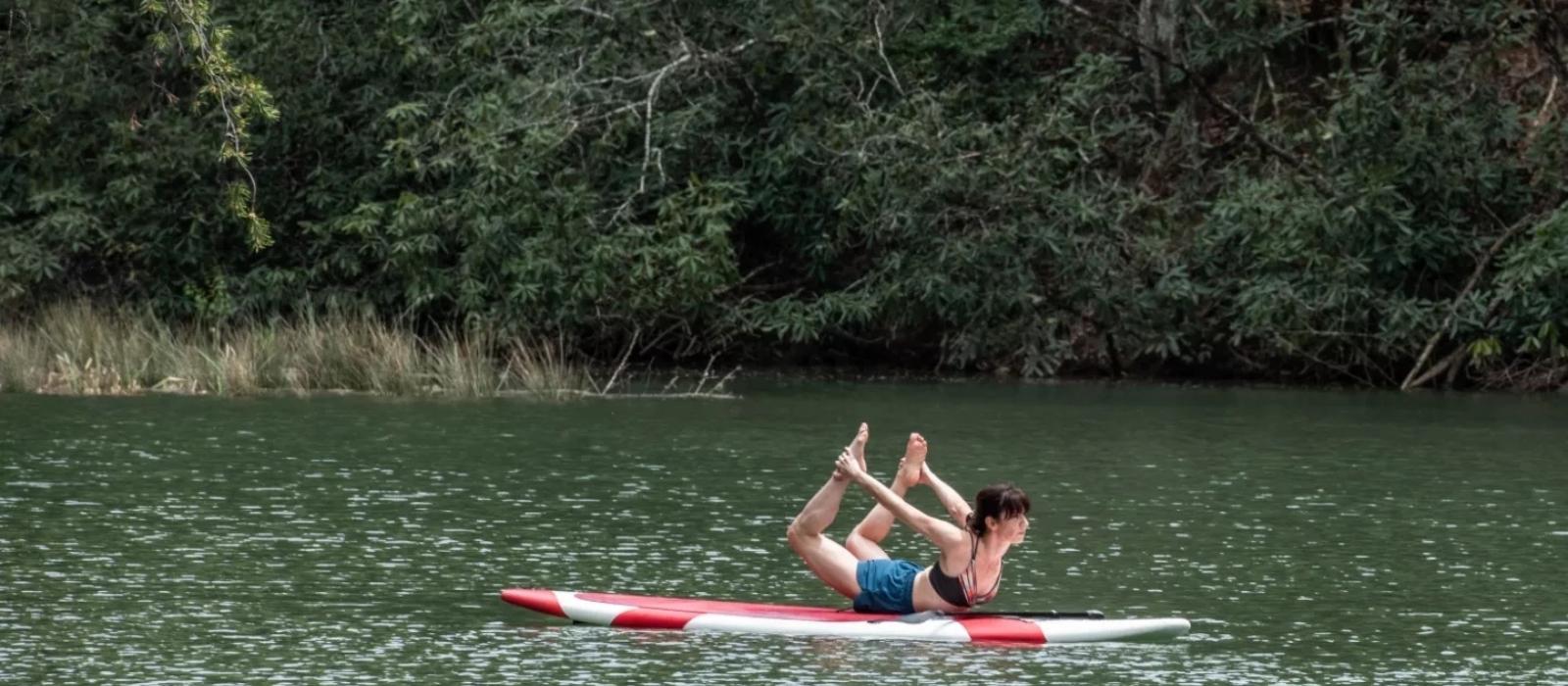 Push Yourself with Paddleboarding