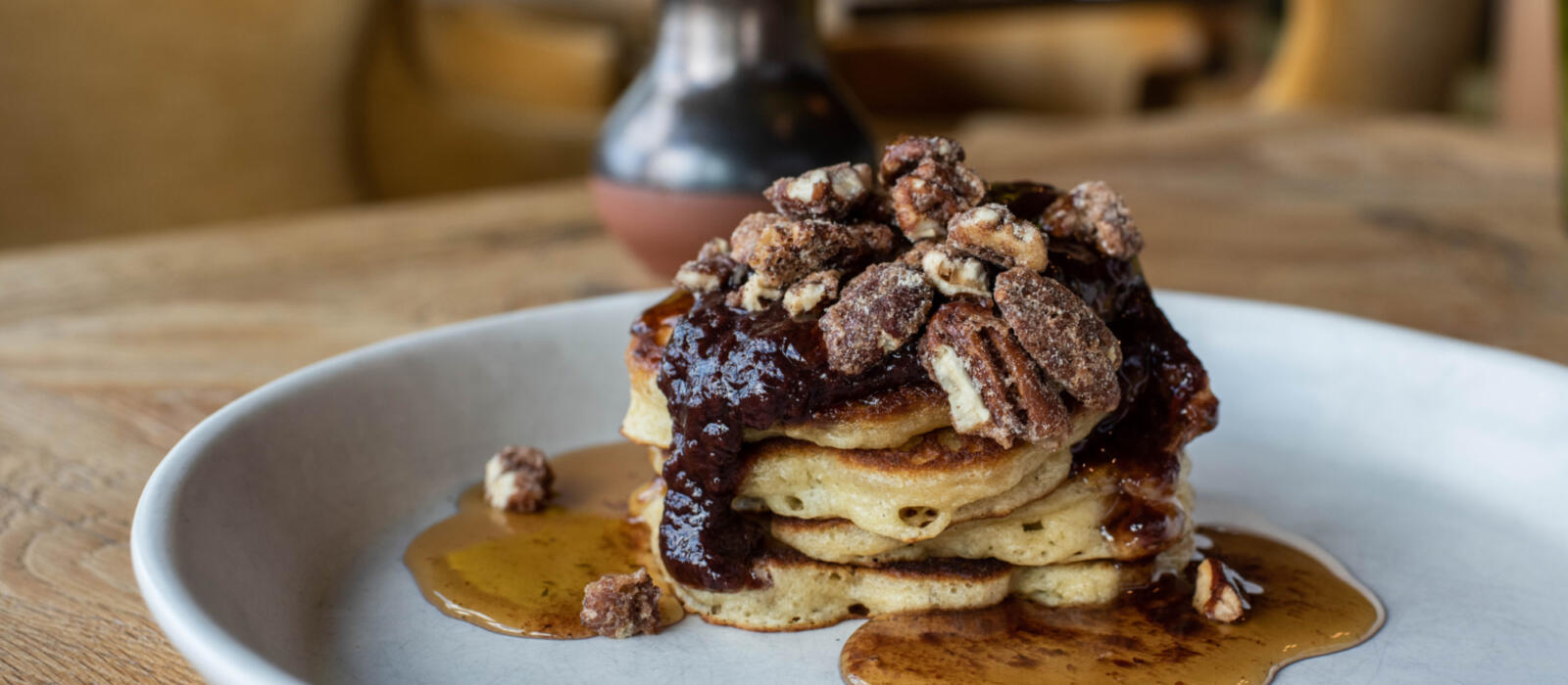 Muscadine Preserve and Brown Sugar Sour Cream Cakes