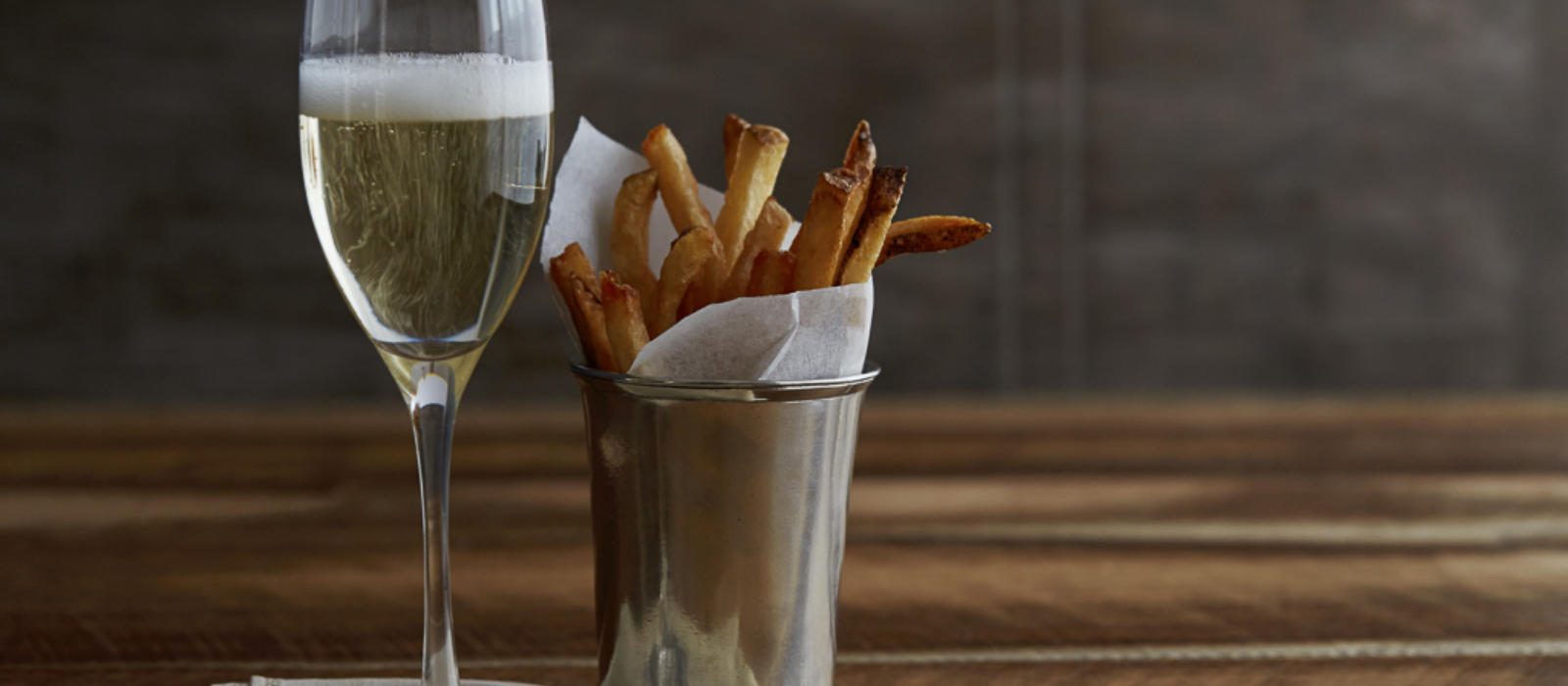 Champagne and French Fries