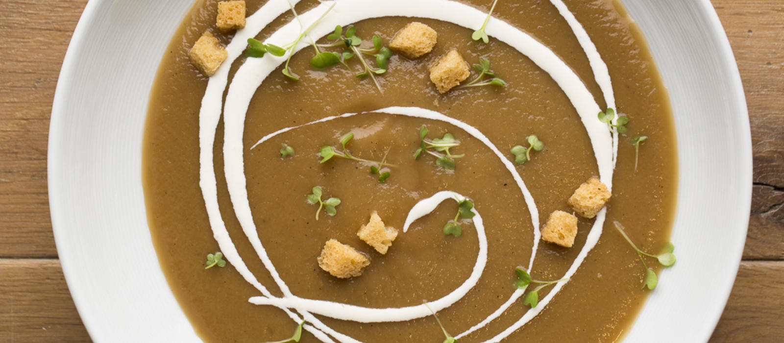 Caramelized Onion and Apple Soup