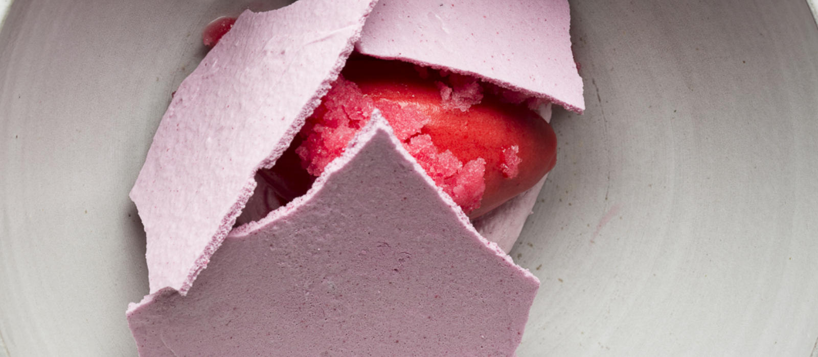 Raspberry and Hibiscus Pavlova