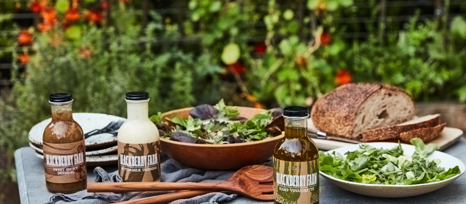 Roasted Beet Salad with Blackberry Farm Dressing