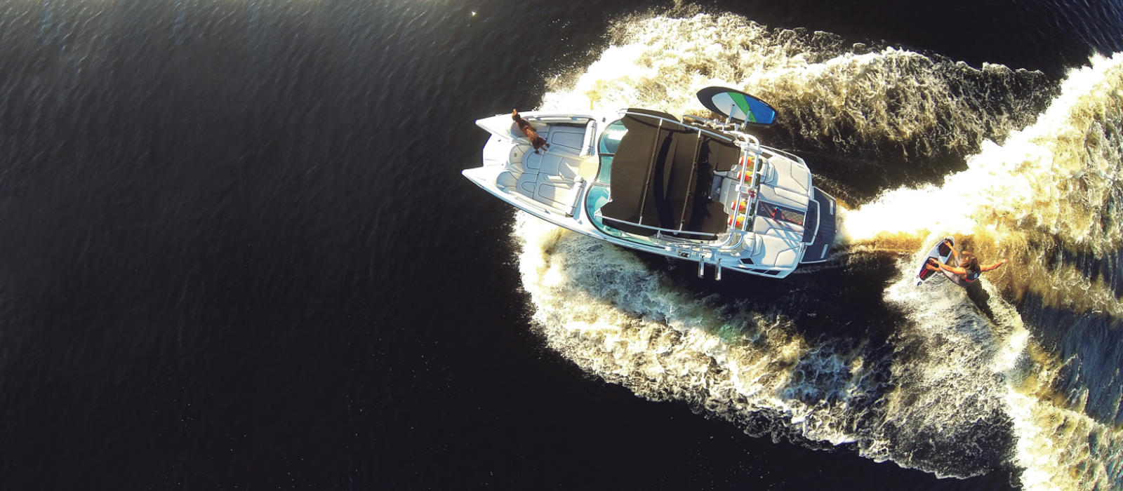Wakesurfing at Blackberry