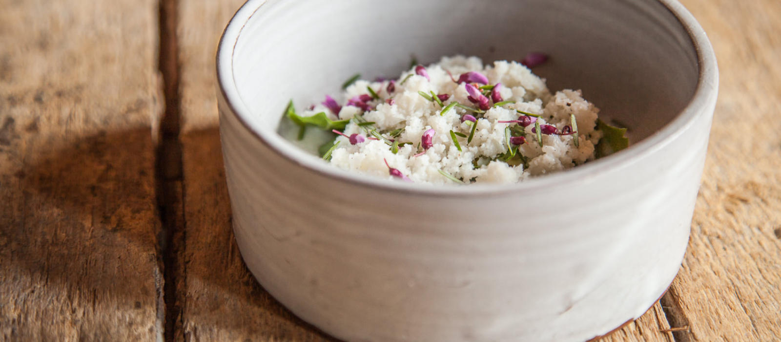 Dessert from The Barn with Buttermilk and Spruce