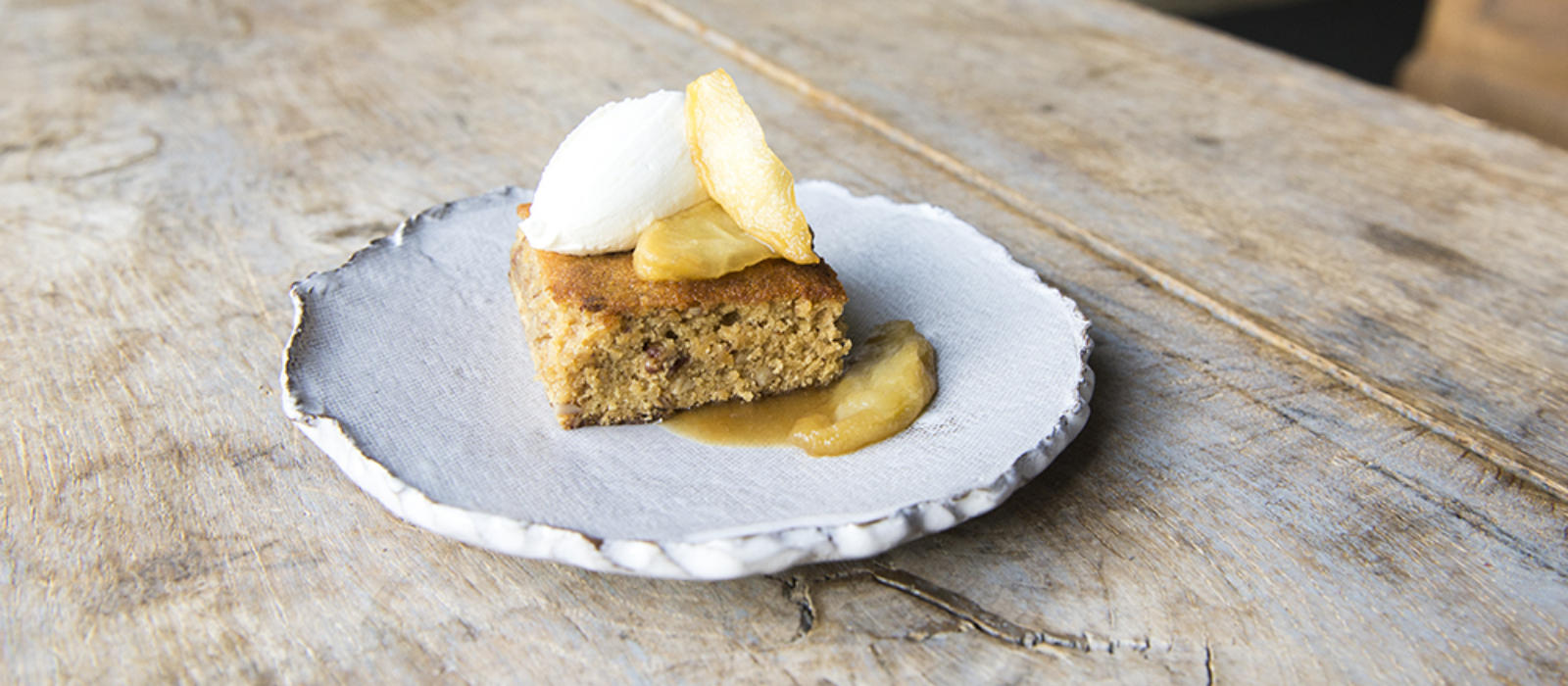 Sorghum Pecan Blondie