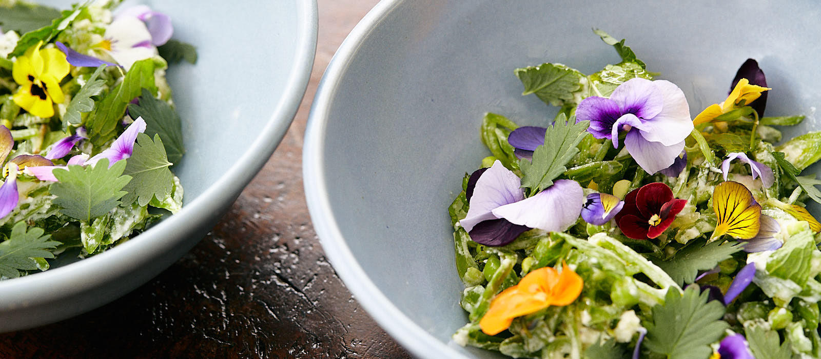 Sugar Snap Pea and Brebis Salad