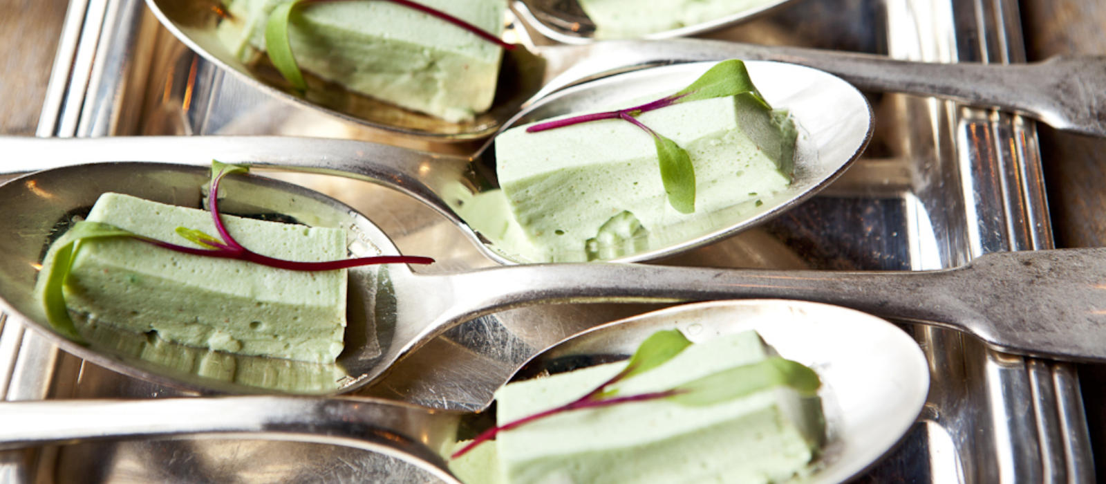 Seafoam Jello Salad Shooters