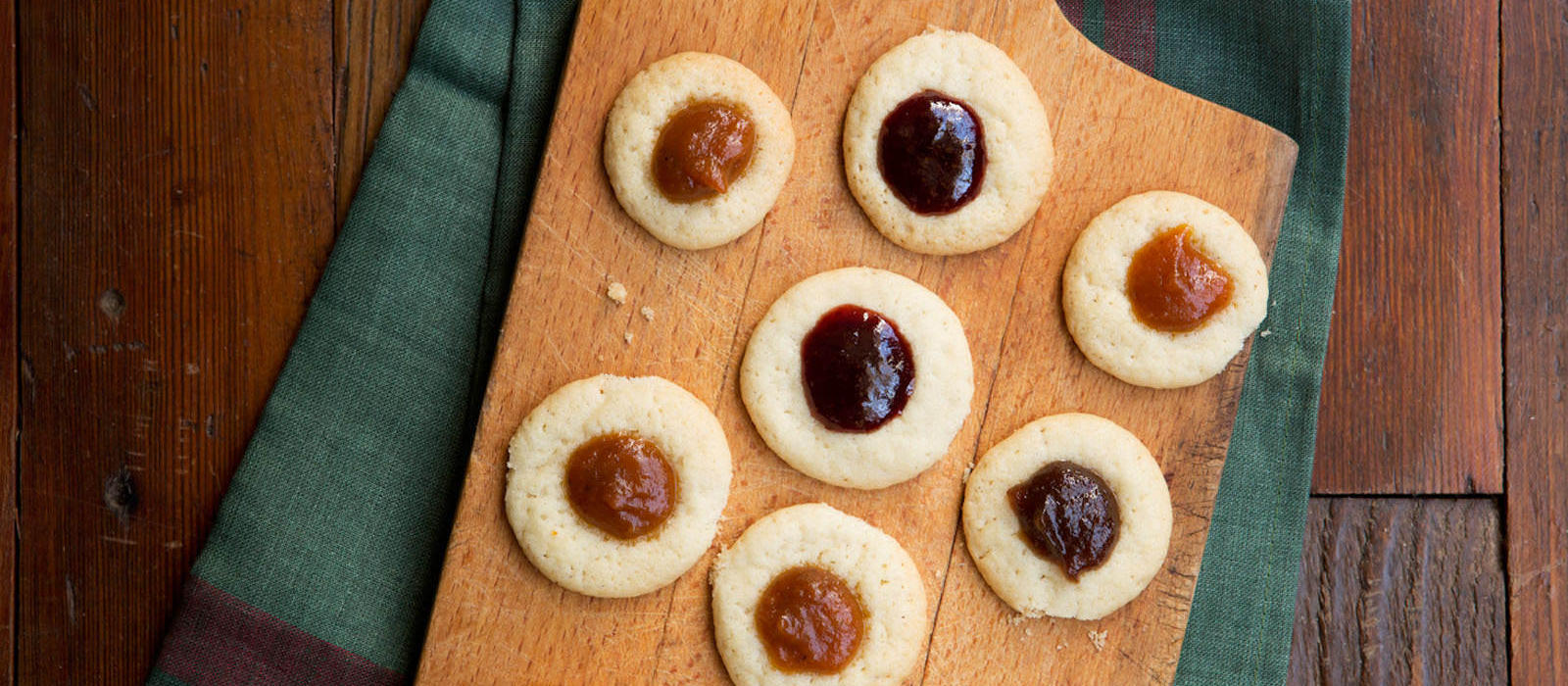 Blackberry Farm Jam Drop Cookies
