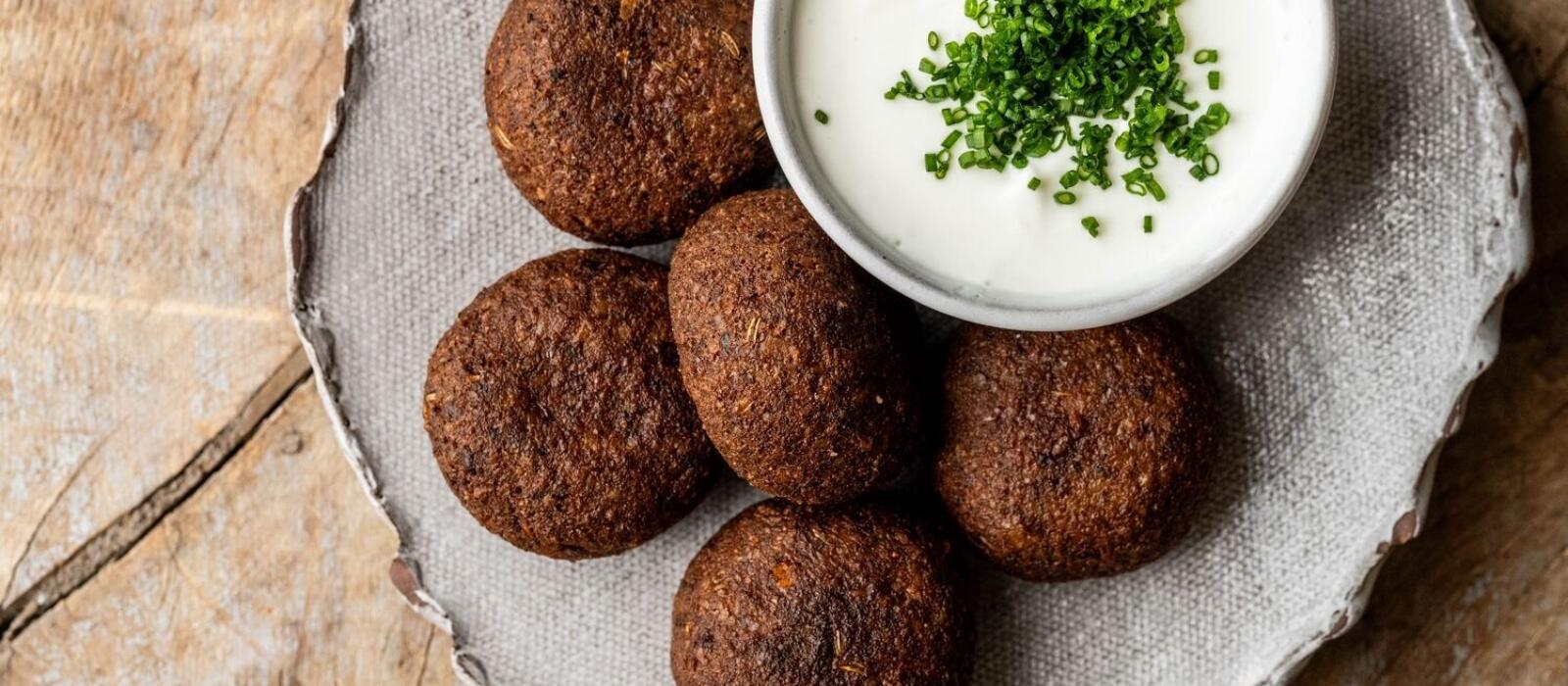 Mushroom and Pecan Fritters