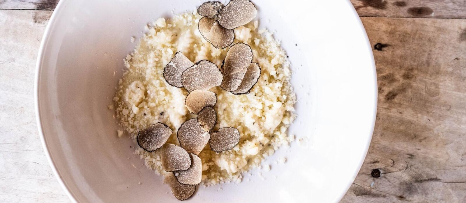 Ricotta Cavatelli with Black Truffle