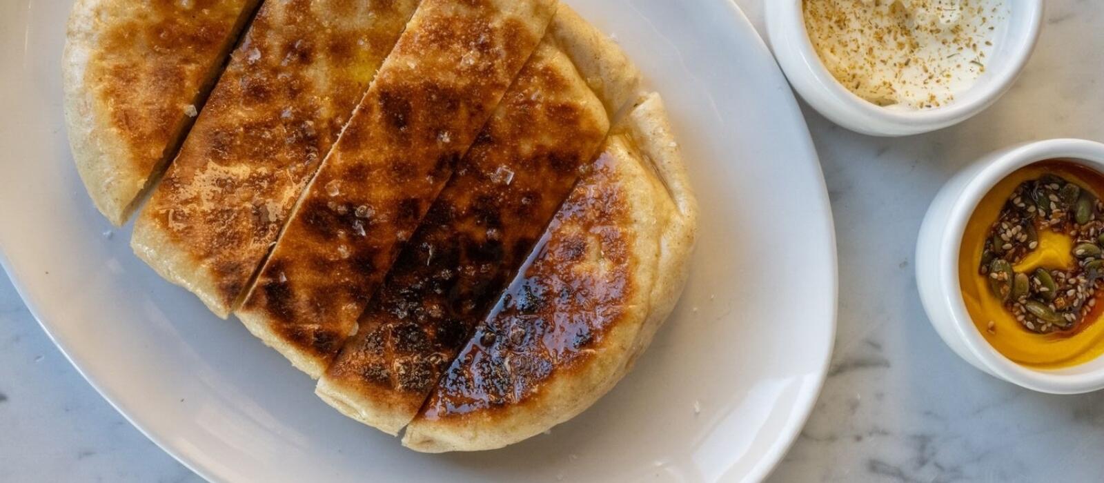 Grilled Sourdough Flatbread