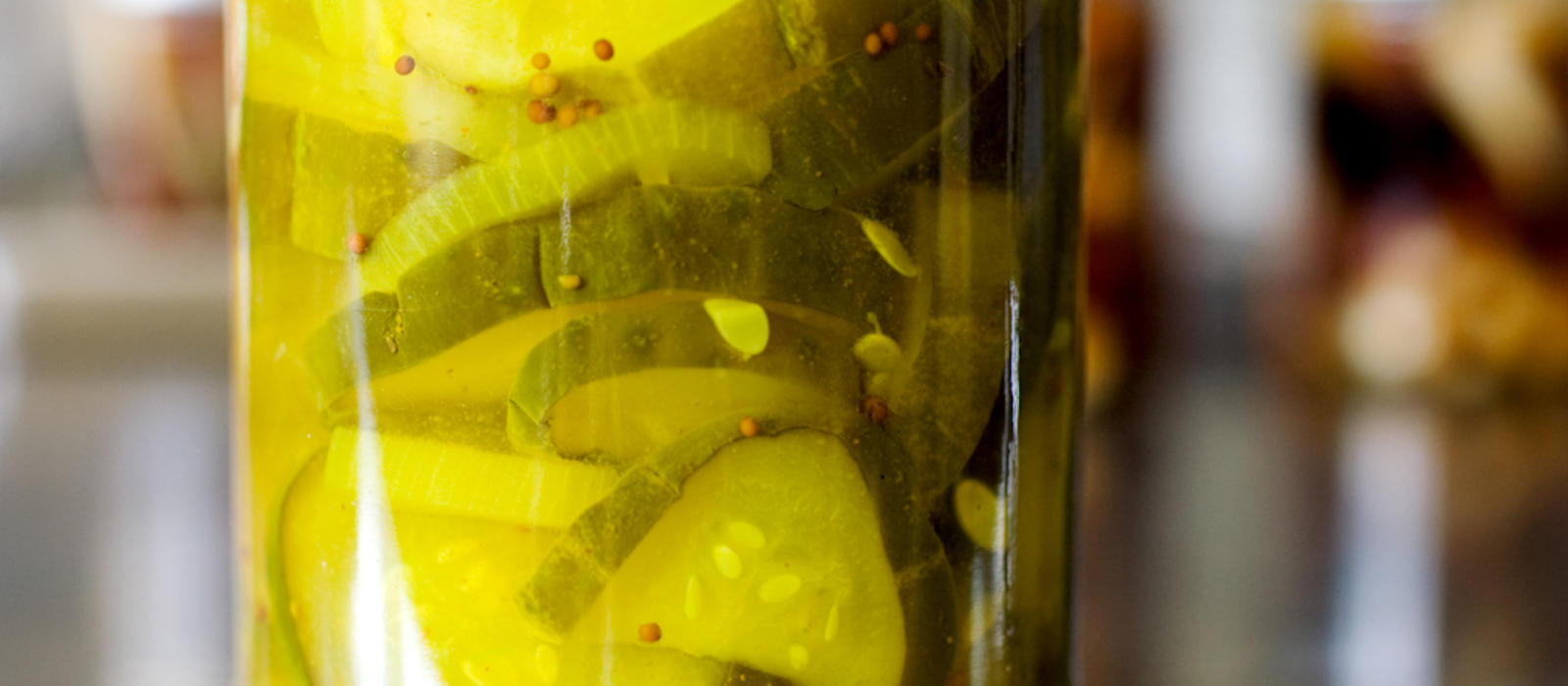 Bread and Butter Pickles from our new cookbook