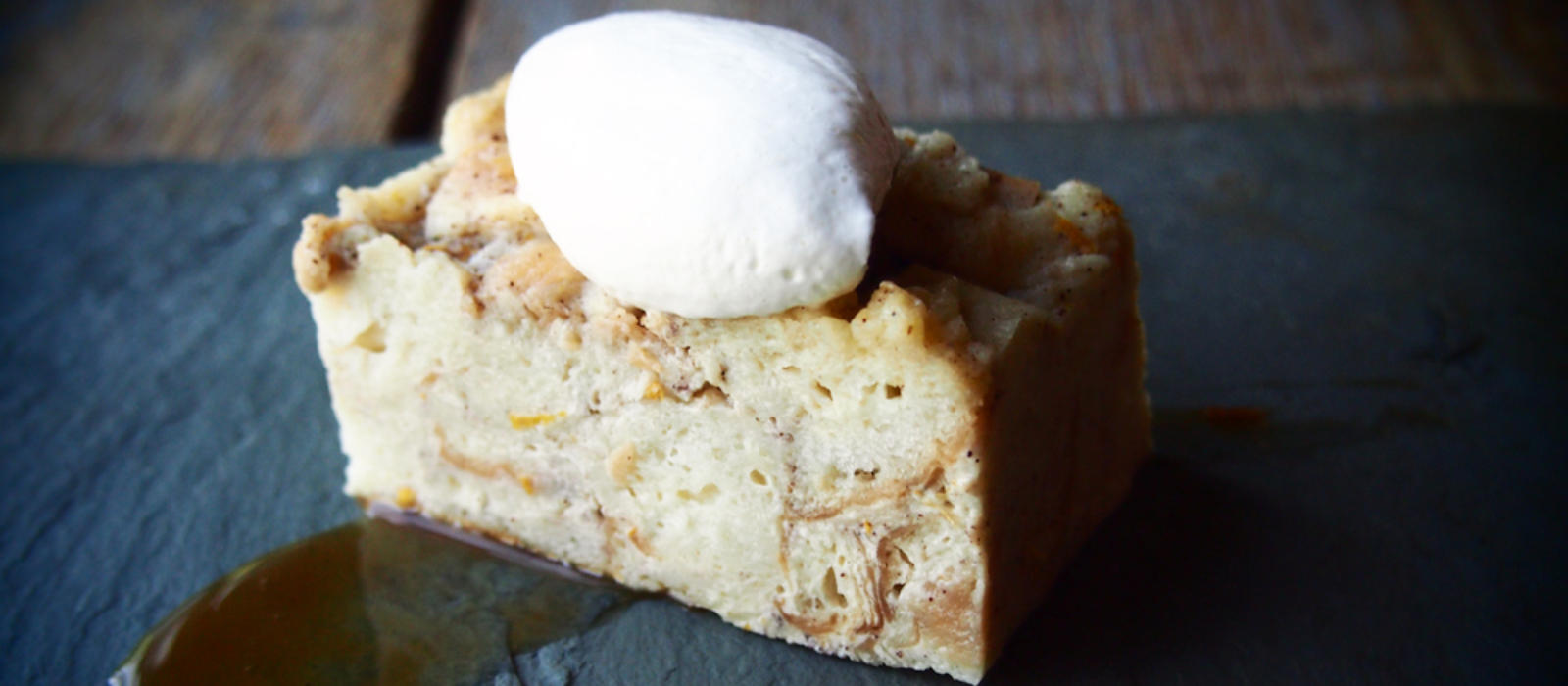 Bourbon Orange Bread Pudding