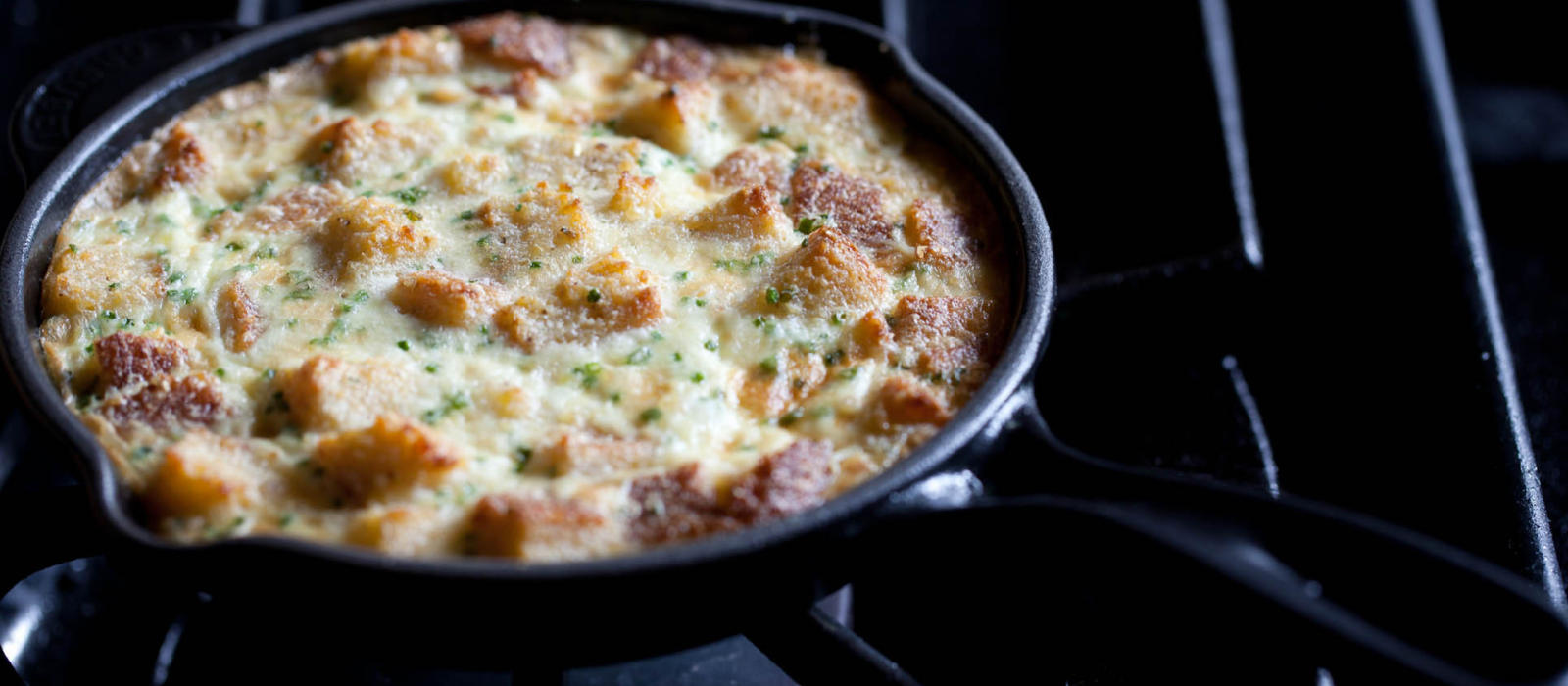 Skillet Cornbread Pudding