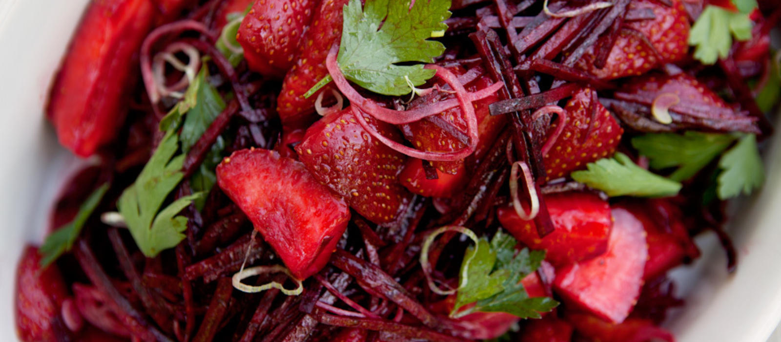 Strawberry and Red Beet Salad