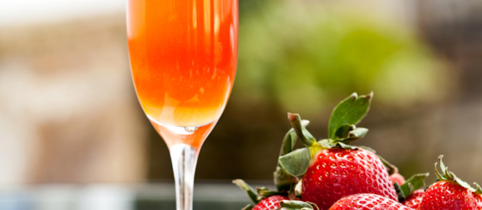 Virgin Orange Strawberry Mimosa