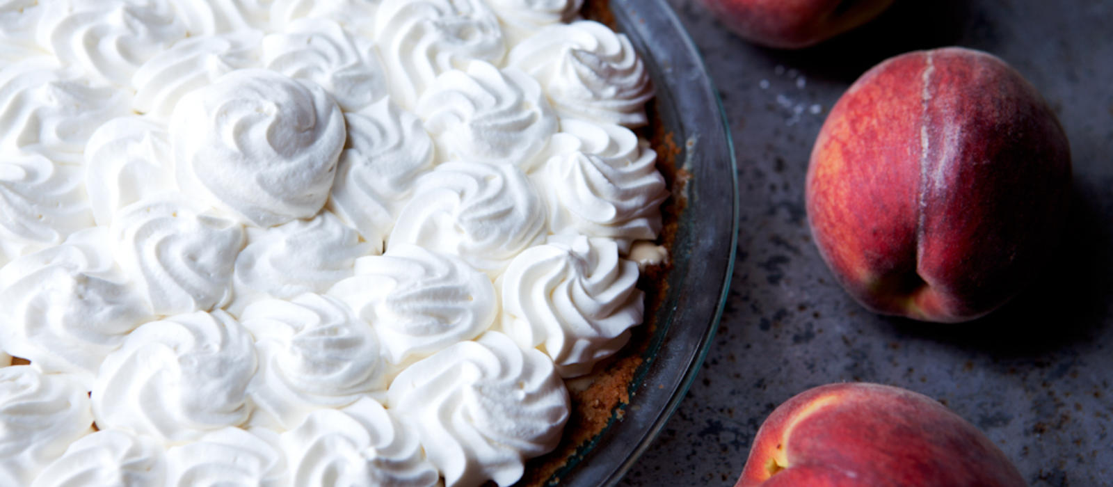Peach Ice Box Pie