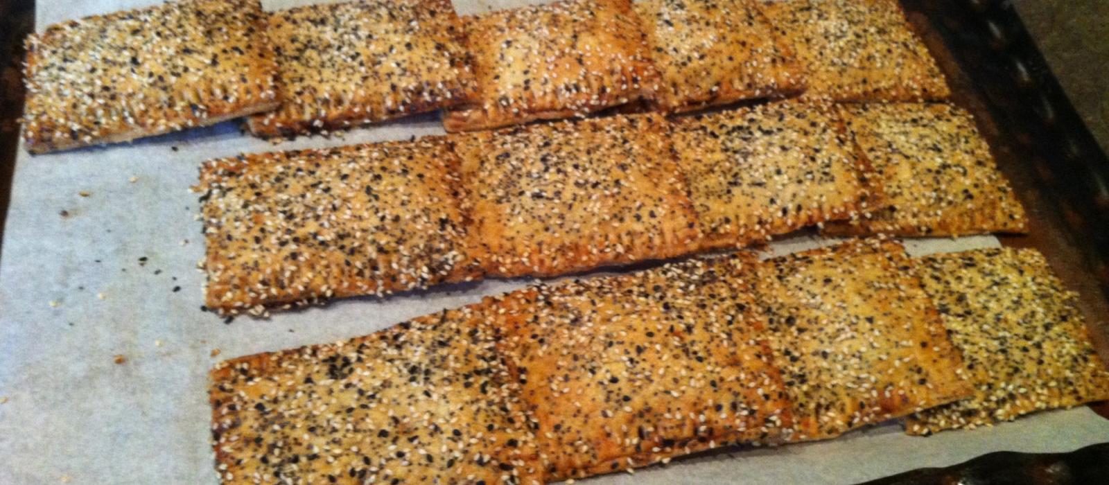 Bacon & Caramelized Onion Pop Tart with Leaf Lard in Pastry Flour