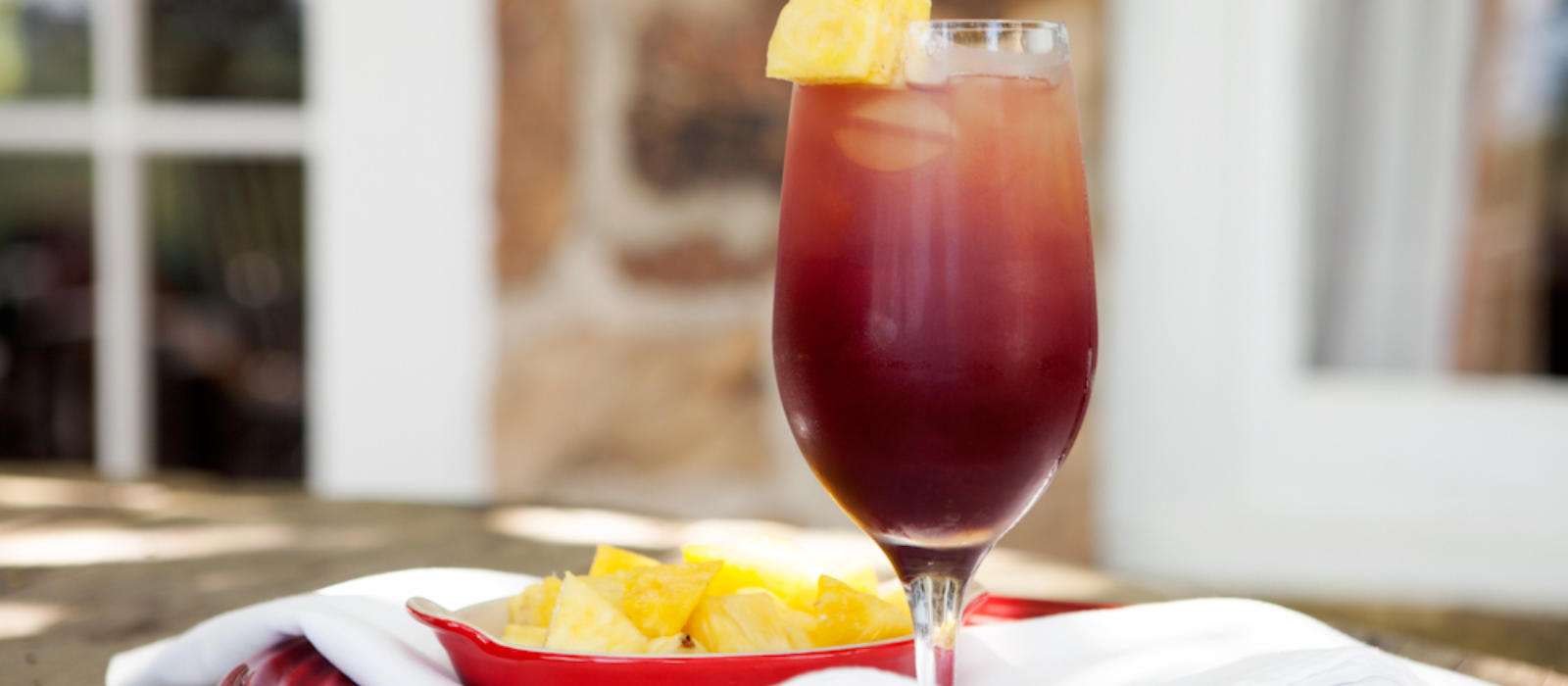 Billys Beverage: Pomegranate Cranberry Pineapple Punch
