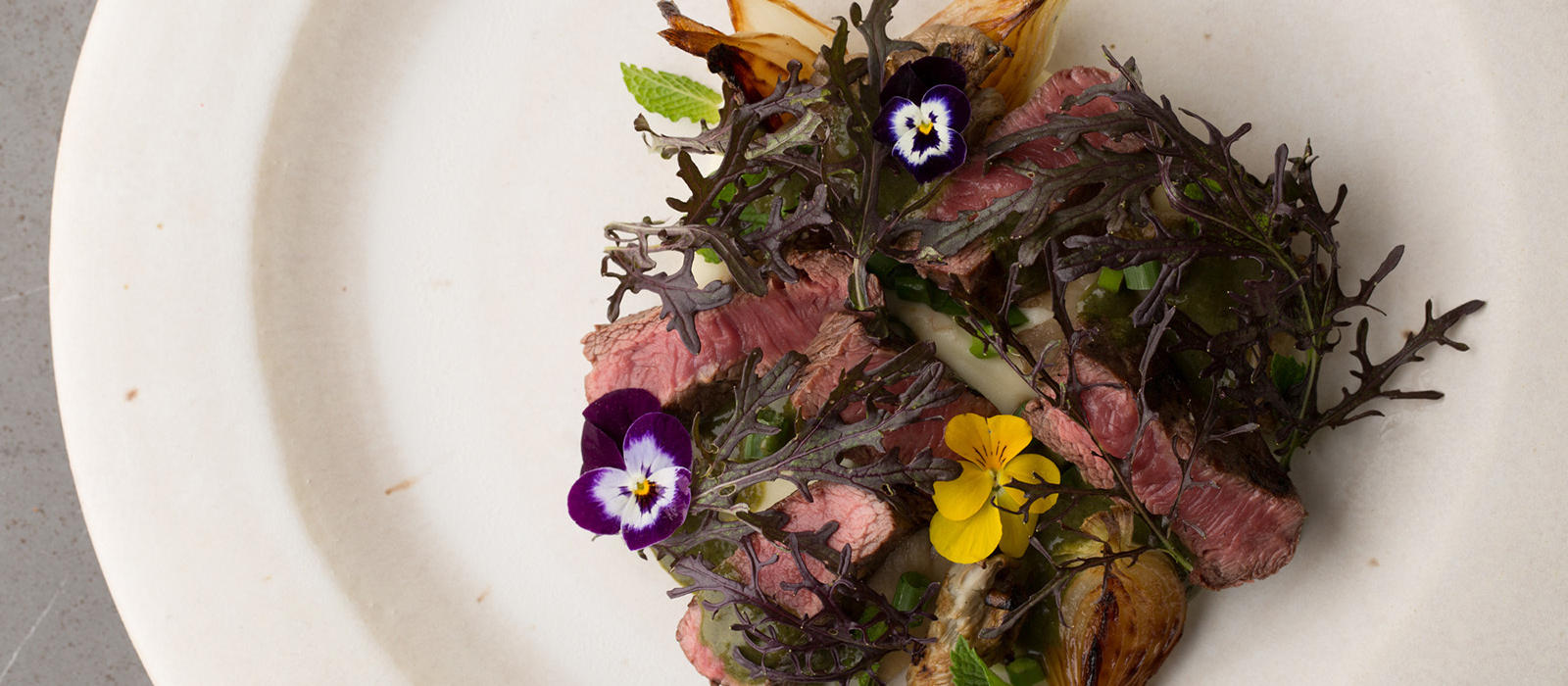 Wood Grilled Beef Flat Iron