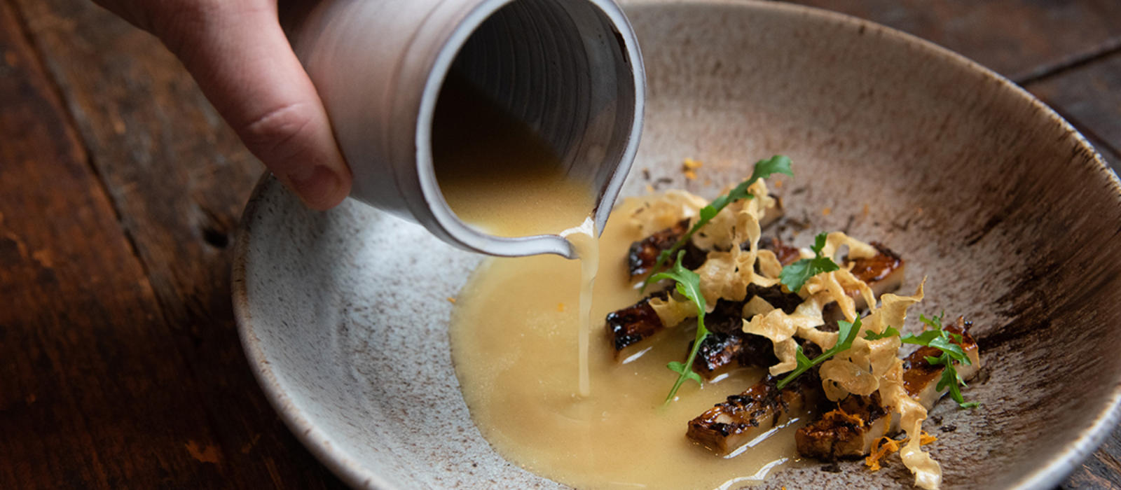 Shagbark Hickory Glazed Celery Root