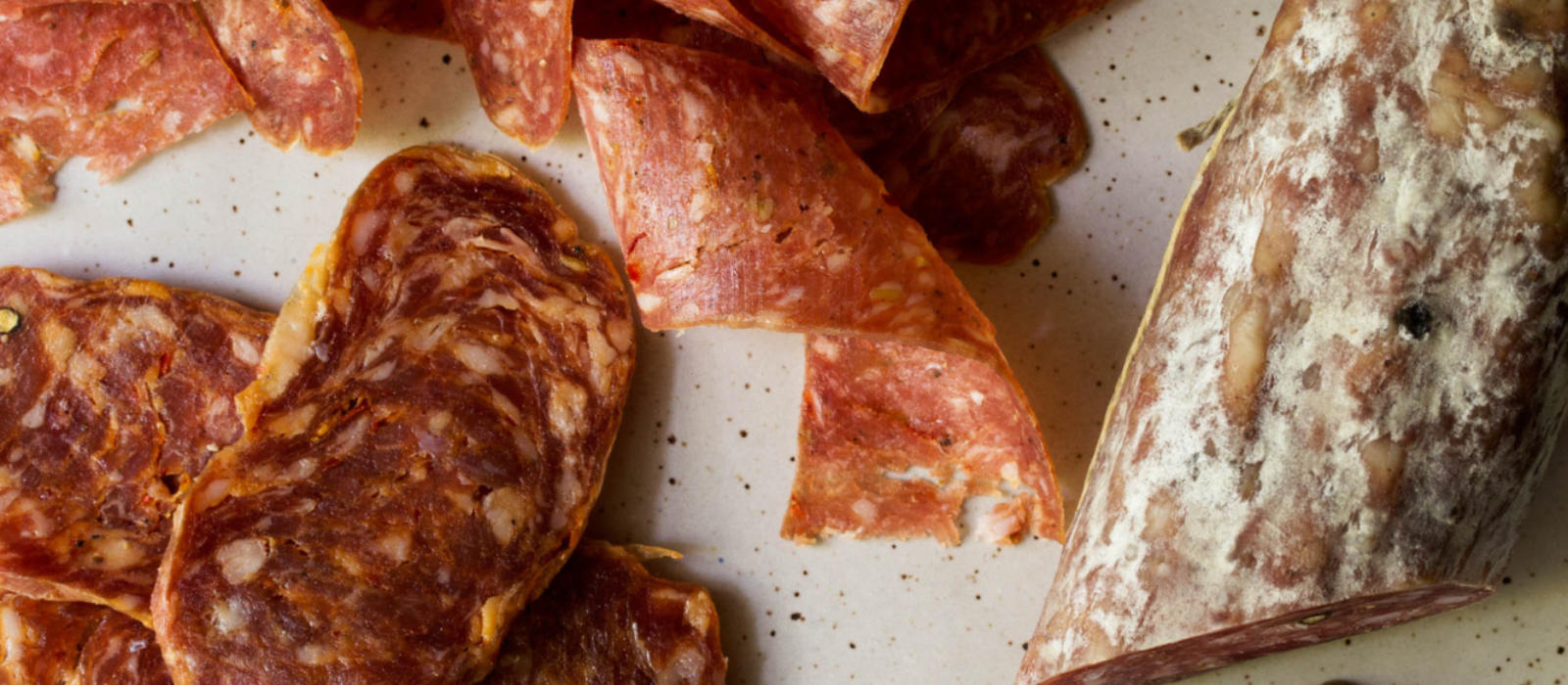 Fresh Green Ingredients in the Butcher Shop