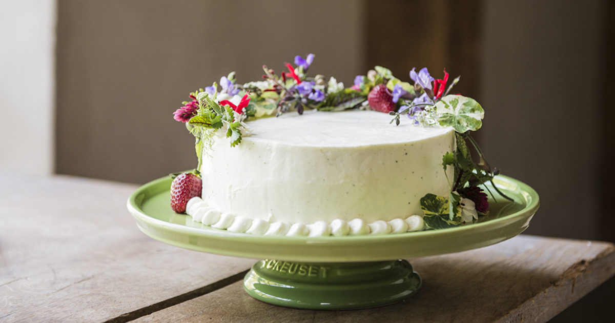 Lavender Corn Flour Cake Blackberry Magazine