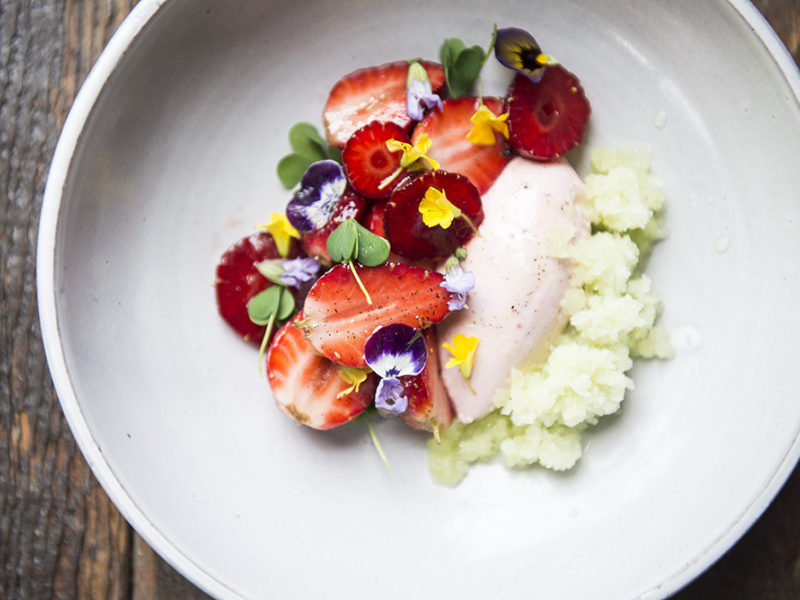 Strawberries and Cream