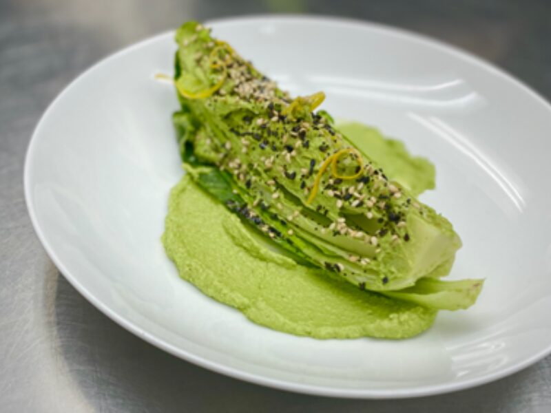 Romaine Wedge with Herb Tahini Dressing
