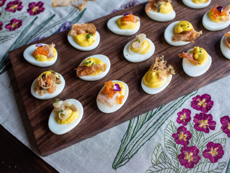 Deviled Eggs Five Ways