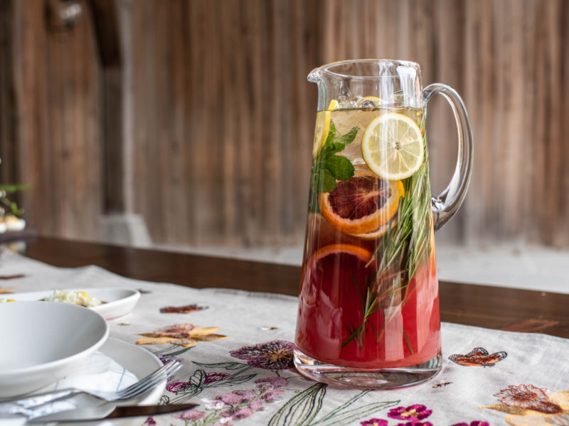 Easter Rosé Sangria