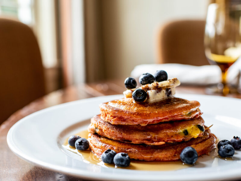 Lemon-Blueberry Griddle Cakes