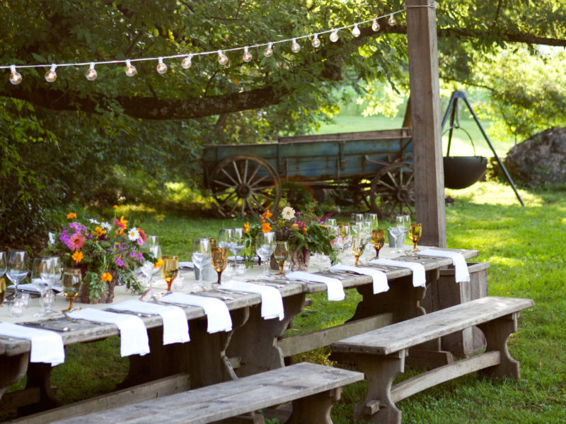 Dinner in the Garden