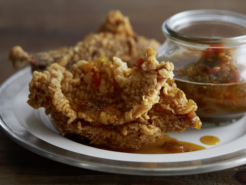 Blackberry Farm Pepper Jam and Honey Drizzle