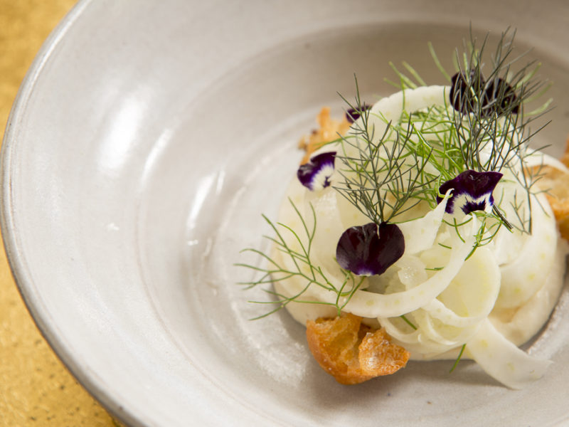 Wild Burgundy Snails with Fennel and Toasted Bread
