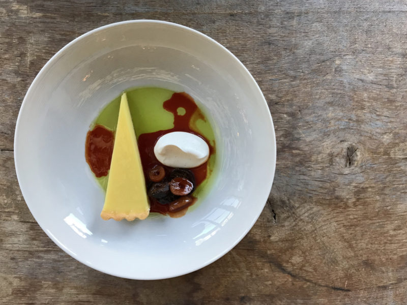 Lemon Tart with Whipped Crème Fraiche