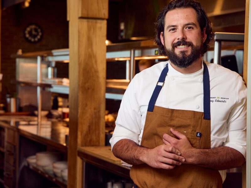 Carrot Soup with Sourdough Croutons