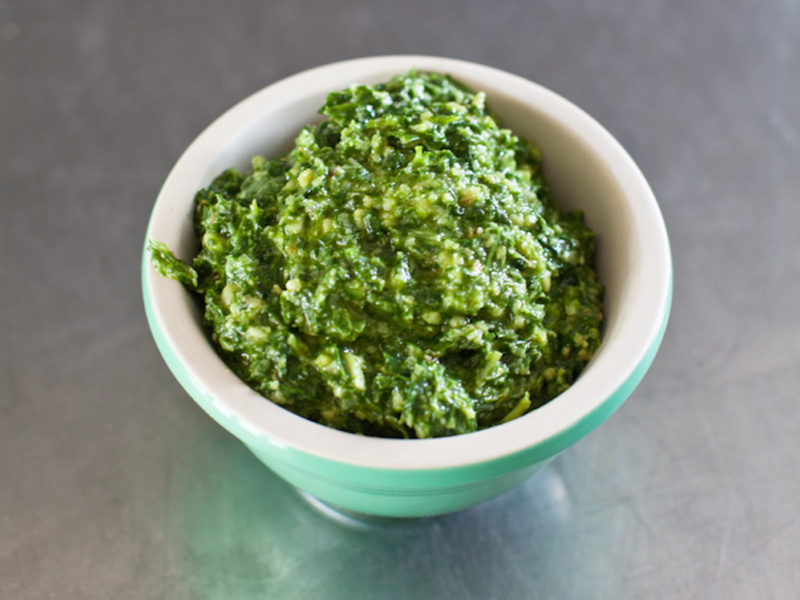 Le Creuset Kitchen Sessions with Dustin Busby and Basil Pesto