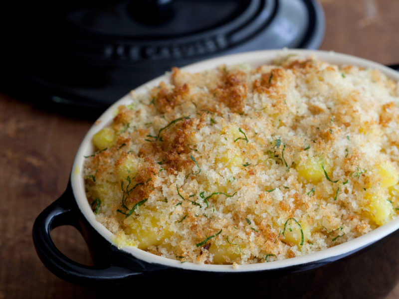 Baked Singing Brook Cheese & Macaroni