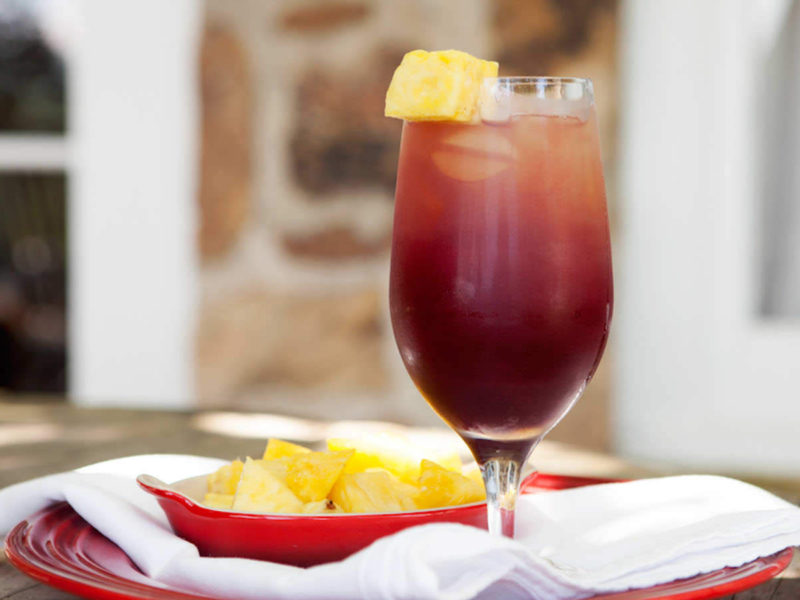 Pomegranate Cranberry Pineapple Punch