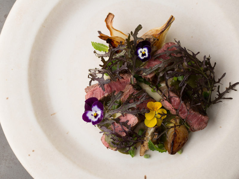 Wood Grilled Beef Flat Iron