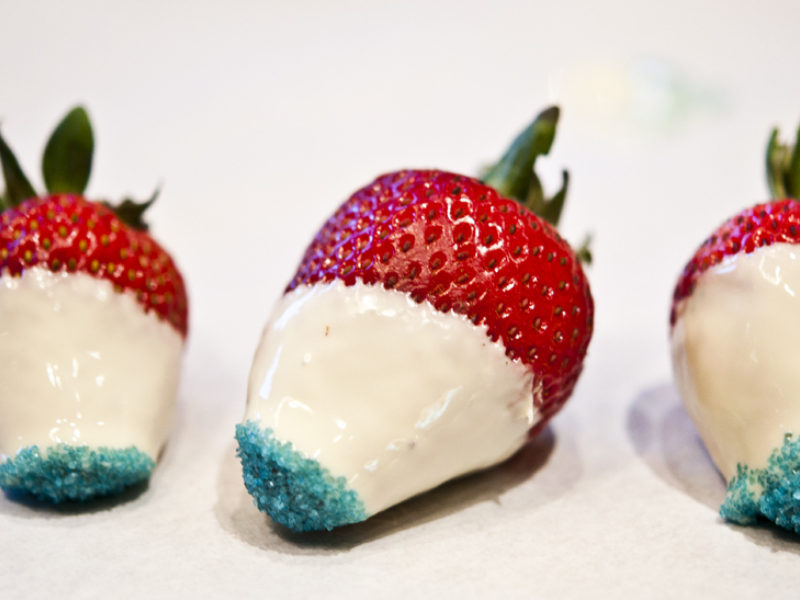 Strawberry Sparklers