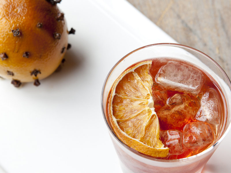 Spiced Orange Negroni