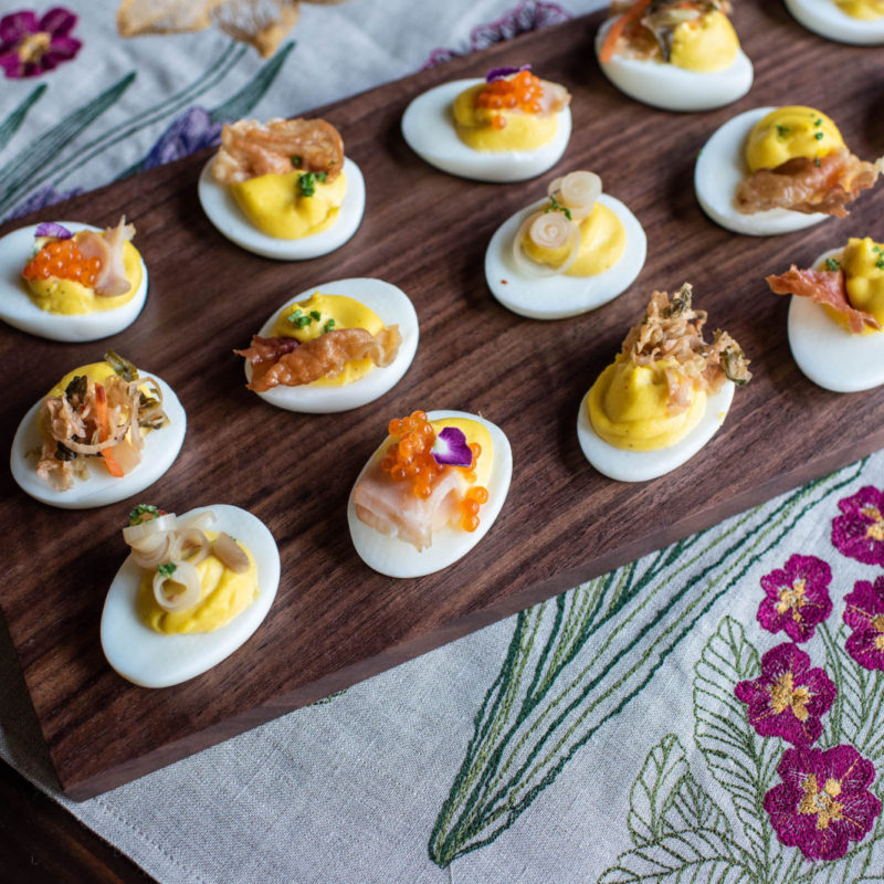 Deviled Eggs Five Ways