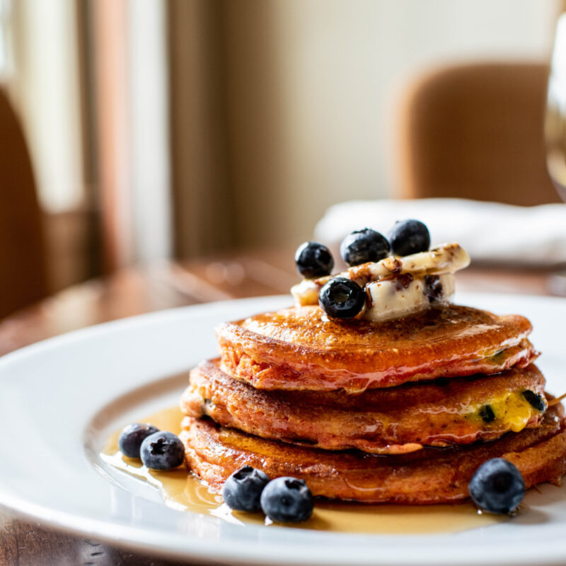 Lemon-Blueberry Griddle Cakes