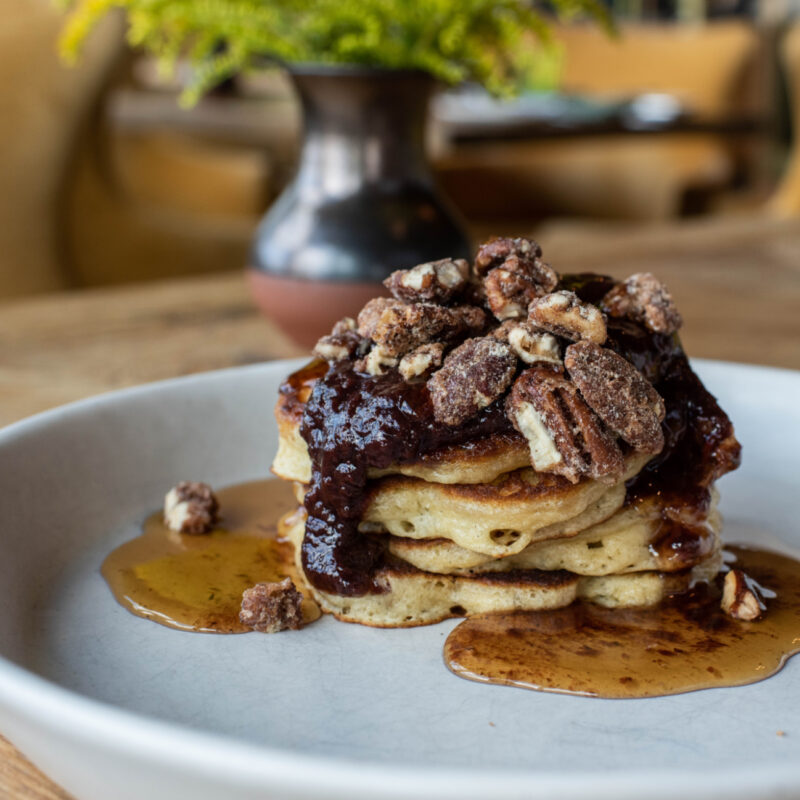 Muscadine Preserve and Brown Sugar Sour Cream Cakes