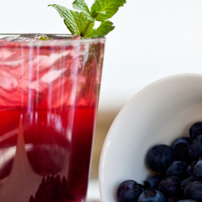 Billy's Beverages: Virgin Blueberry Mojito